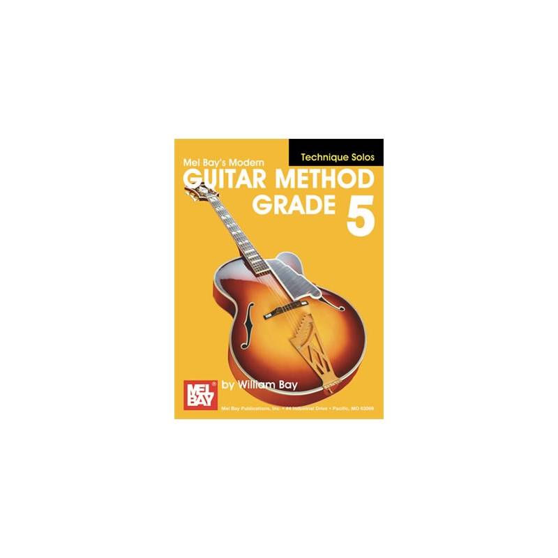 Modern Guitar Method Grade 5, Technique Solos