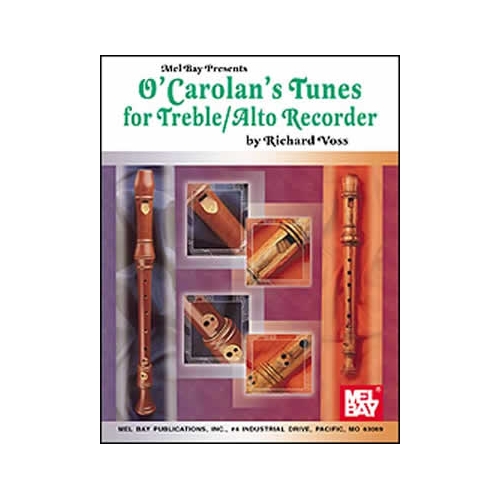 O'Carolan's Tunes For Treble/Alto Recorder