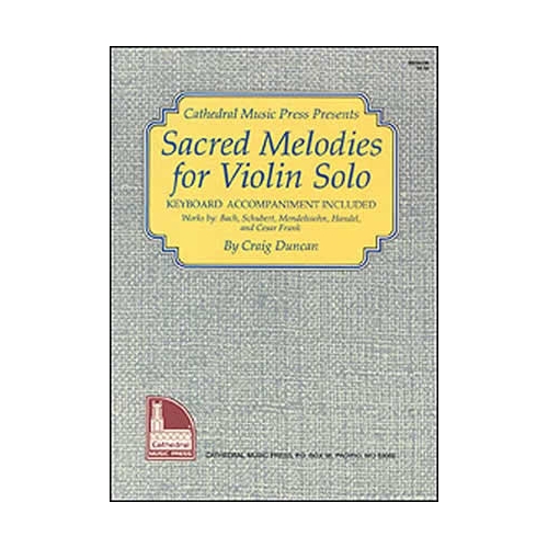 Sacred Melodies For Violin Solo