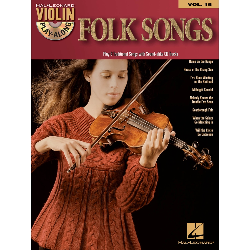 Violin Play-Along Volume 16: Folk Songs
