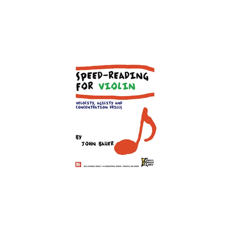Bauer, John - Speed-Reading For Violin