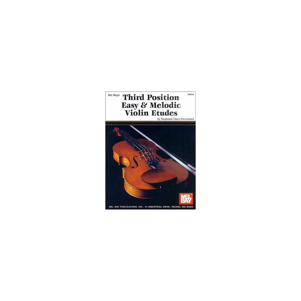Swoveland, Stephanie - Third Position Easy and Melodic Violin Etudes