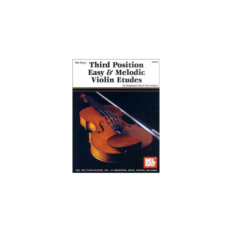 Swoveland, Stephanie - Third Position Easy and Melodic Violin Etudes