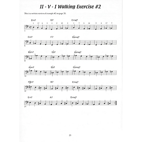 Hungerford, Jay - Walking Jazz Lines For Bass