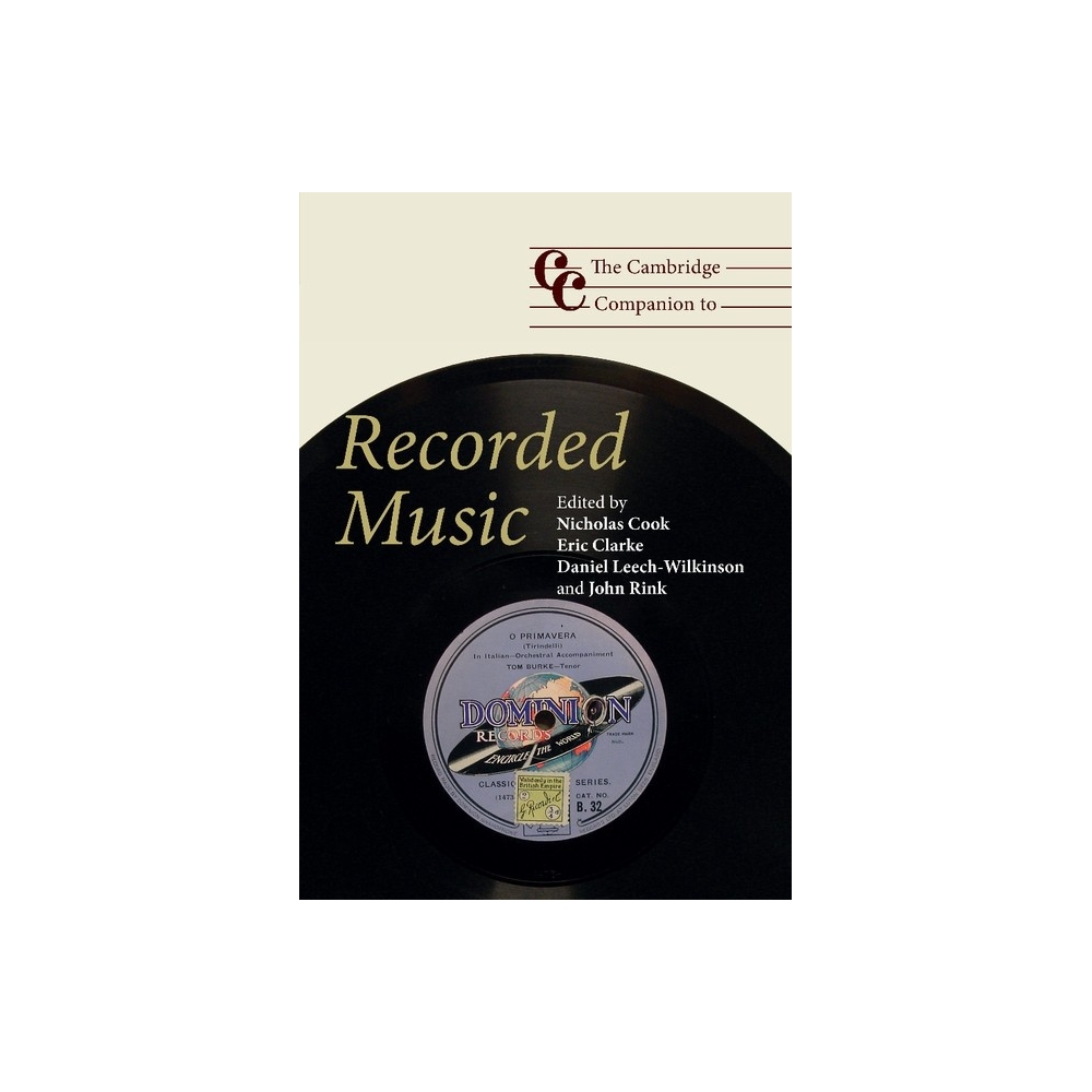 The Cambridge Companion To Recorded Music