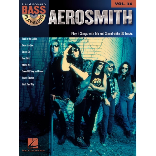 Bass Play-Along Volume 36: Aerosmith