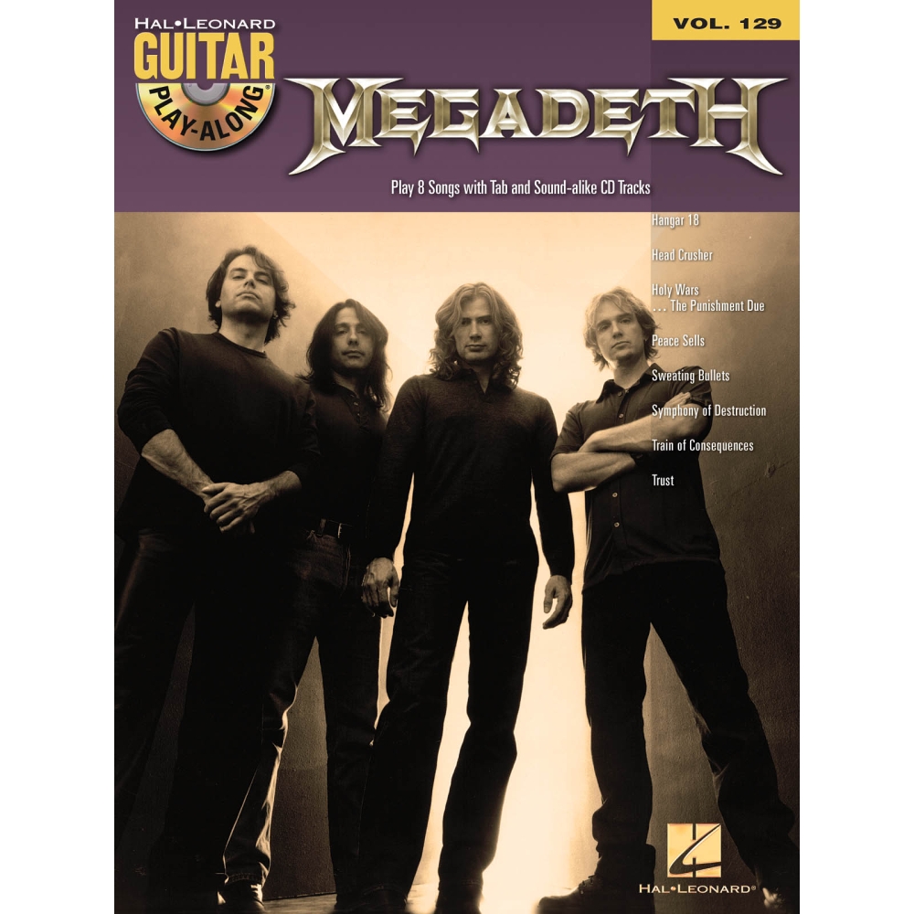 Guitar Play-Along Volume 129: Megadeth