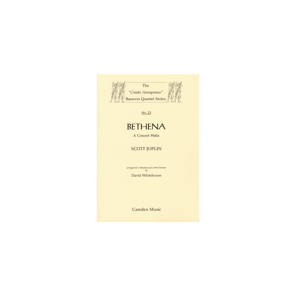 Bethena - A Concert Waltz - Scott Joplin Arr: David Whitehouse