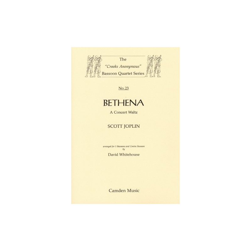 Bethena - A Concert Waltz - Scott Joplin Arr: David Whitehouse