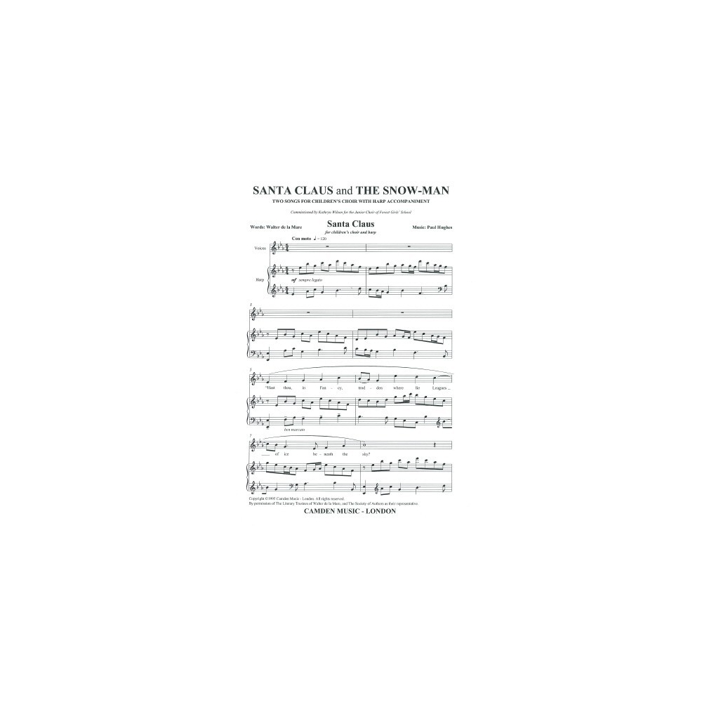 Hughes, Paul - Santa Claus and The Snowman (Harp part only) 