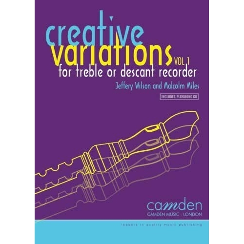 Creative Variations Volume 1 (Recorder) - Malcolm Miles and Jeffery Wilson