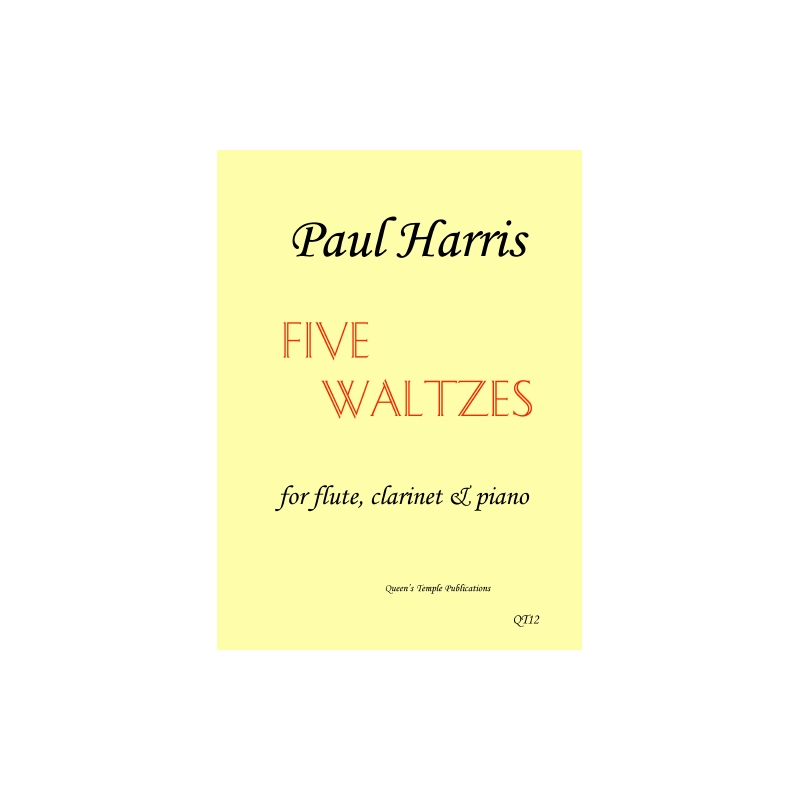 Harris, Paul - Five Waltzes