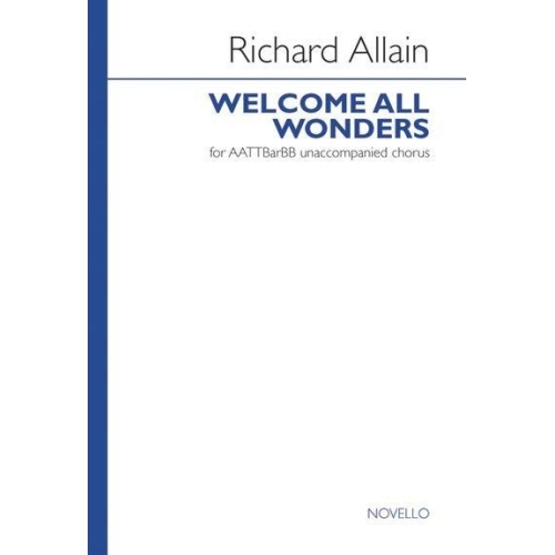 Allain, Richard - Welcome All Wonders AATTBarBB