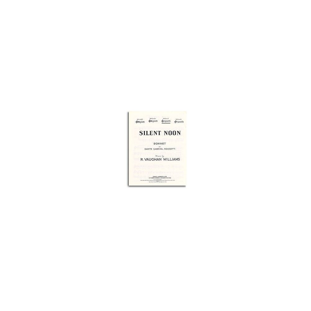 Williams, Ralph Vaughan - Silent Noon In F