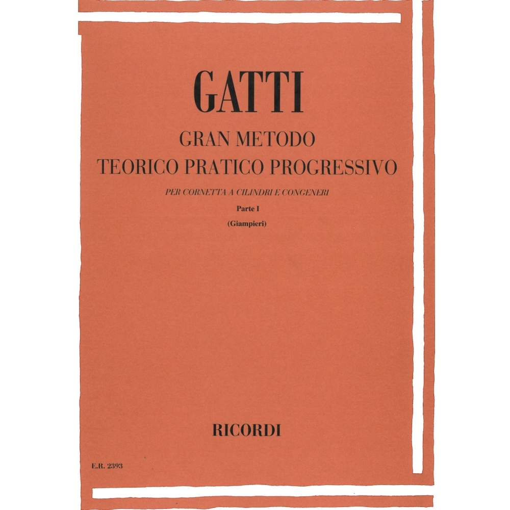 Gatti, Domenico - Gran Metodo Teorico Pratico Progressivo - Parte I