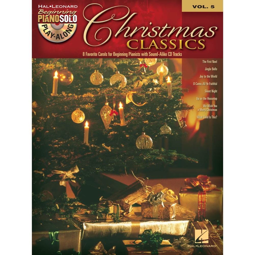 Beginning Piano Solo Play-Along Volume 5: Christmas Classics