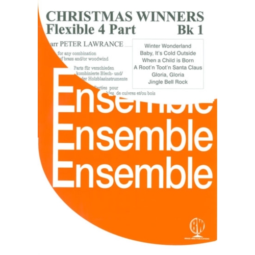 Peter Lawrance - Christmas Winners Flexible 4 Part Bk 1
