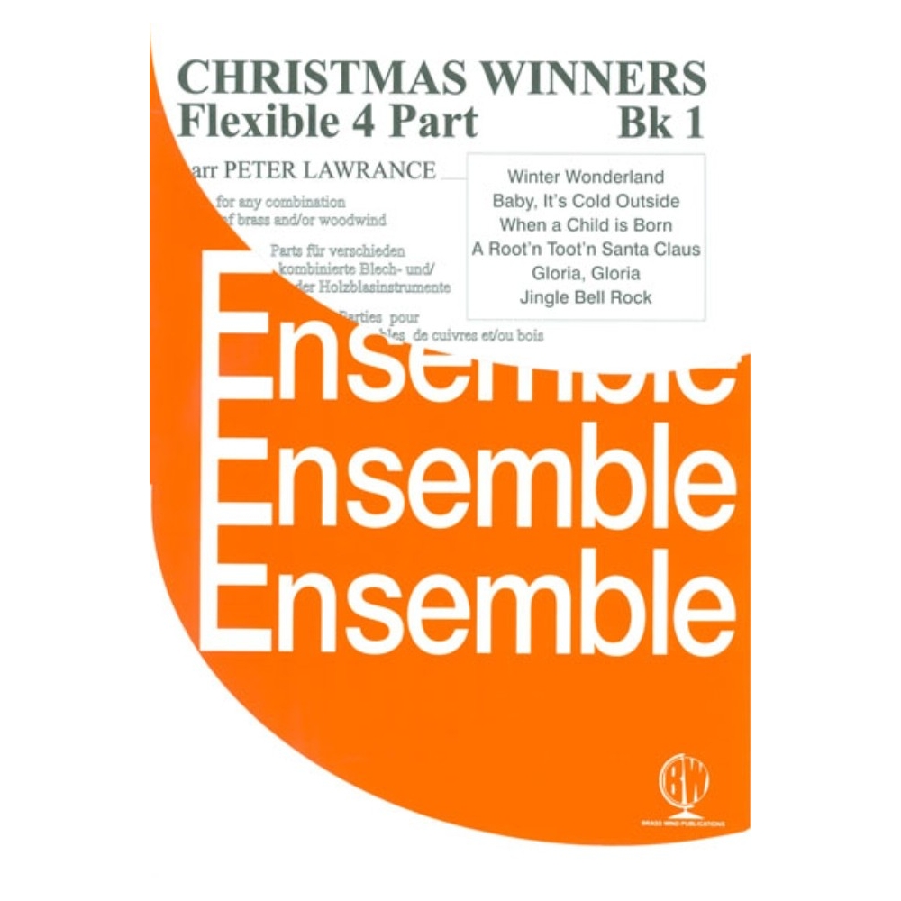 Peter Lawrance - Christmas Winners Flexible 4 Part Bk 1