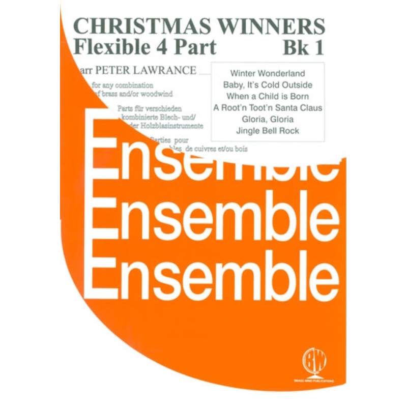 Peter Lawrance - Christmas Winners Flexible 4 Part Bk 1