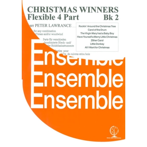 Peter Lawrance - Christmas Winners Flexible 4 Part Bk 2