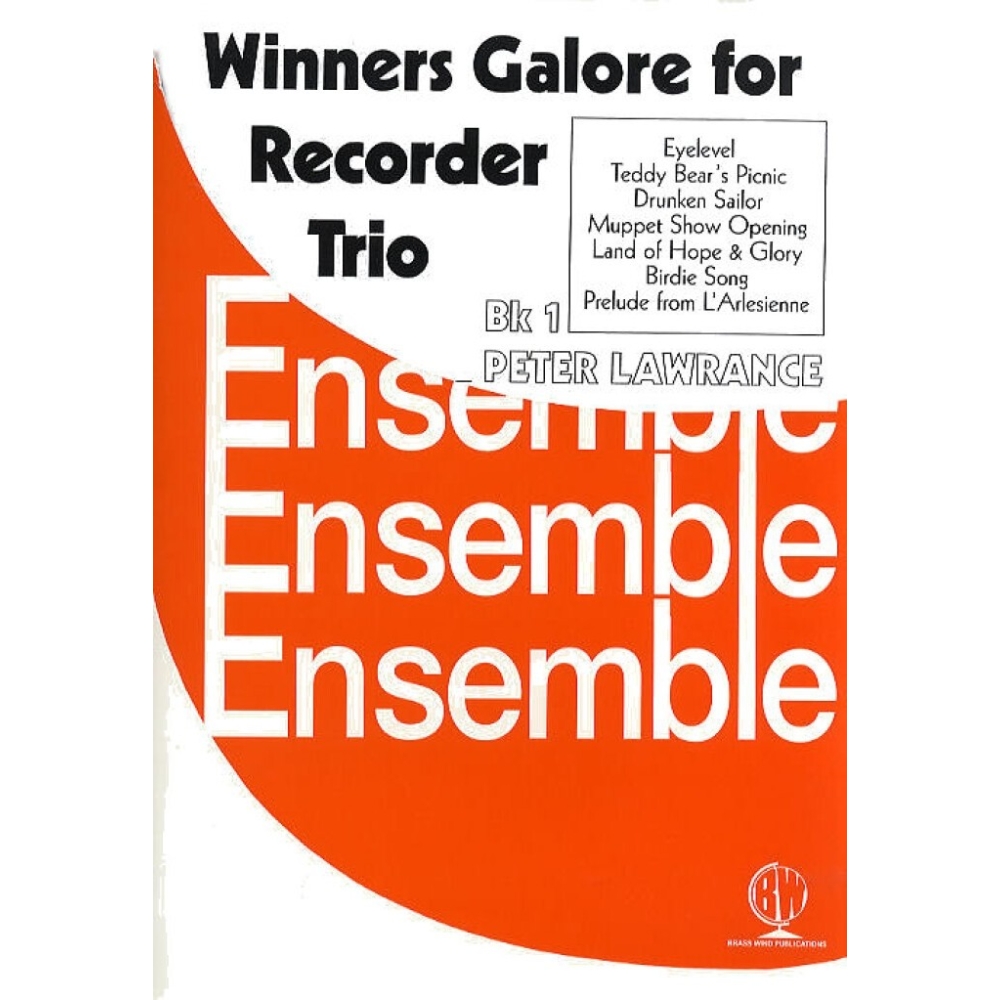 Winners Galore Recorder Trios Bk 1