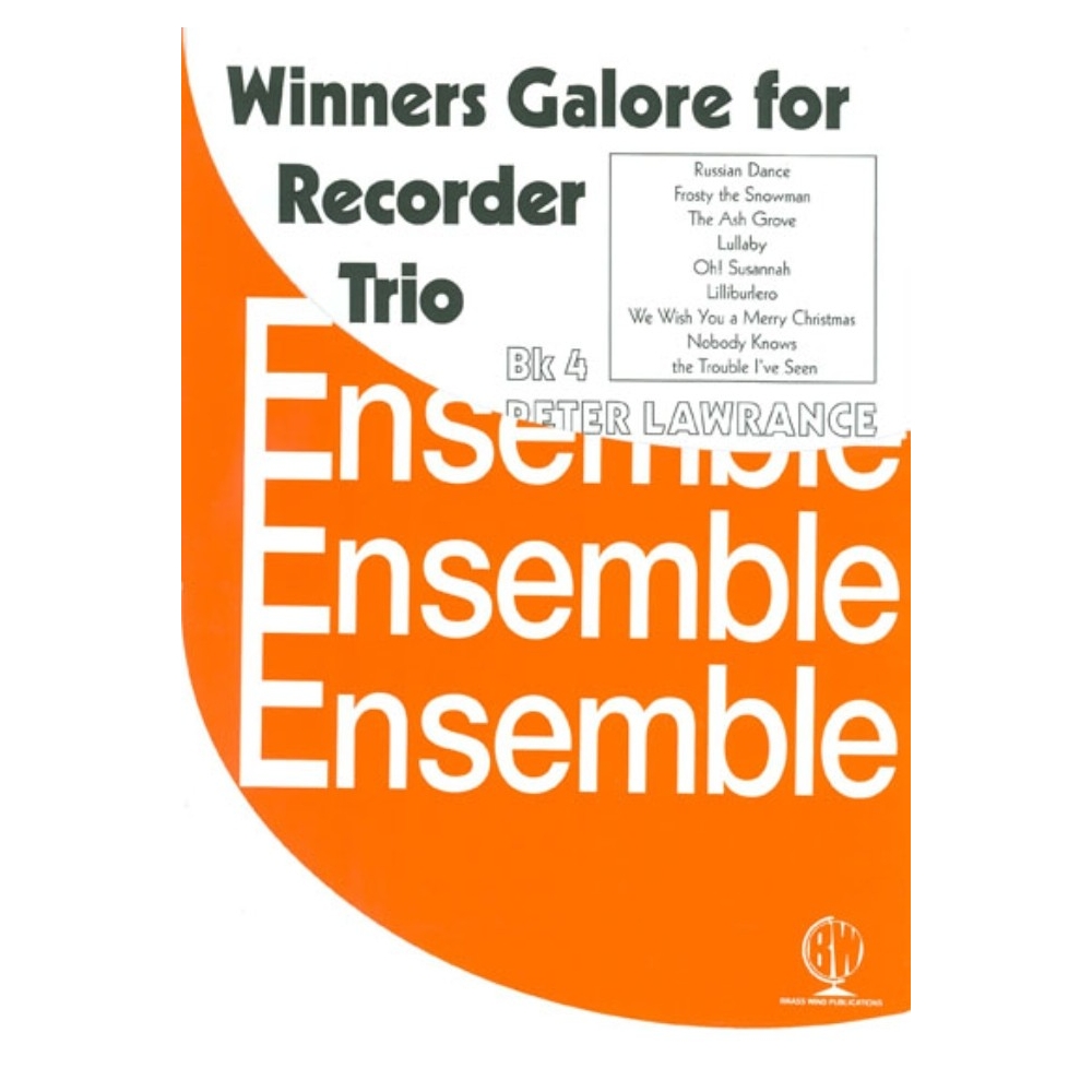 Winners Galore Recorder Trios Bk 4