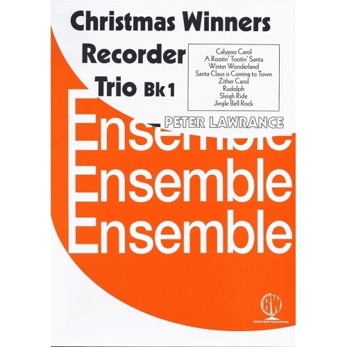 Christmas Winners for Rcdr Trios Bk 1