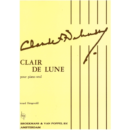 Debussy, Claude - Clair de Lune (Piano Solo)