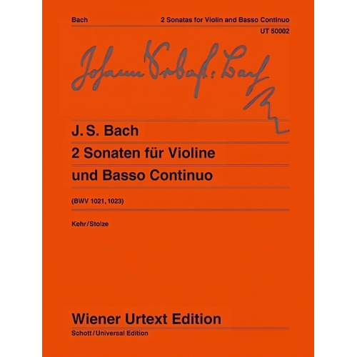 Bach, J.S - Two Sonatas G...