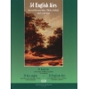 34 English Airs - for treble recorder (flute, violin) and continuo