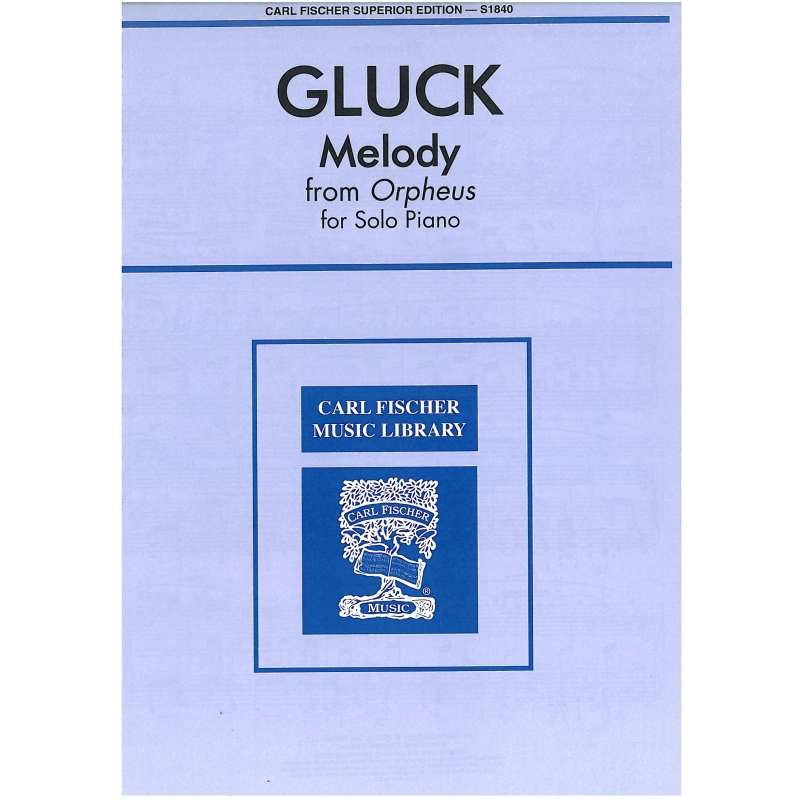 Gluck, C W R von - Melody from Orpheus