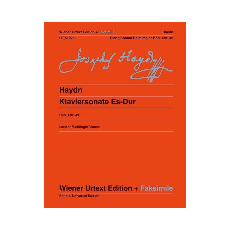 Haydn, Joseph - Piano Sonata Eb Major Hob. XVI:49 