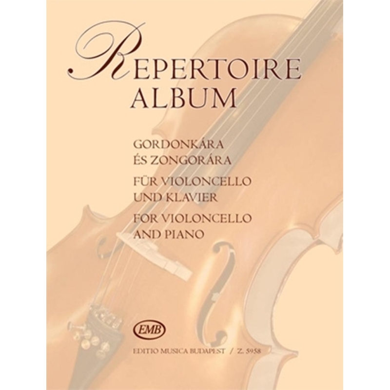 Repertoire Album - for Violoncello and Piano