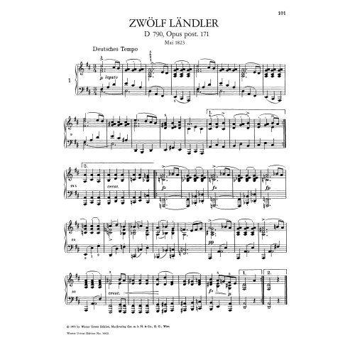 Schubert, Franz - Complete Dances Vol. 1