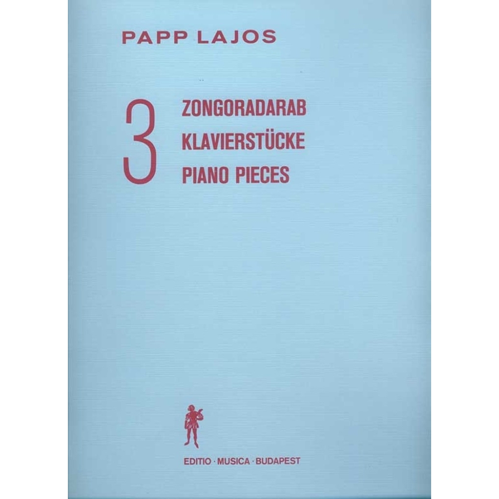 Papp Lajos - Three Piano Pieces