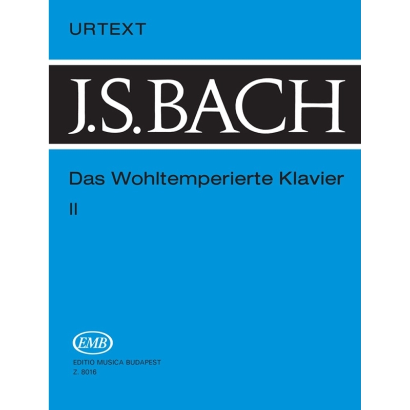 Bach, J.S - The Well Tempered Clavier II, BWV  870-813