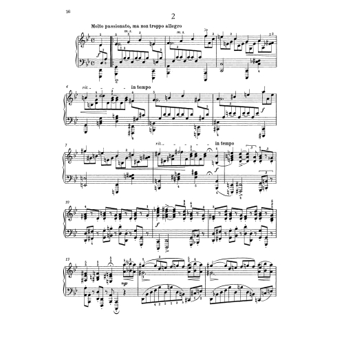 Brahms, Johannes - Two Rhapsodies op. 79 