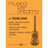 Dowland, John - Twelve Easy Pieces For Guitar