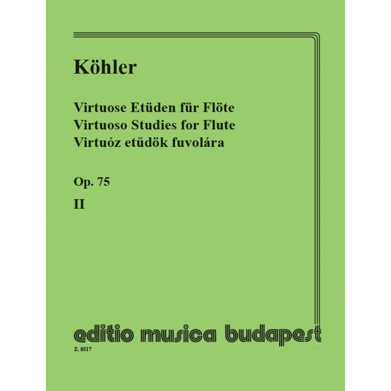 Köhler, Ernesto - Virtuoso Studies For Flute