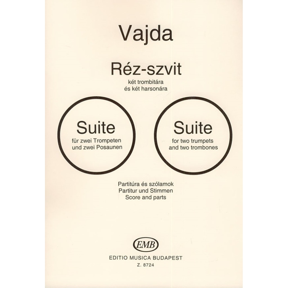 Vajda János - Suite - for two trumpets and two trombones