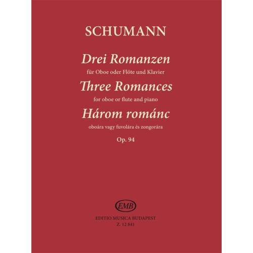 Schumann, Robert - Three Romances