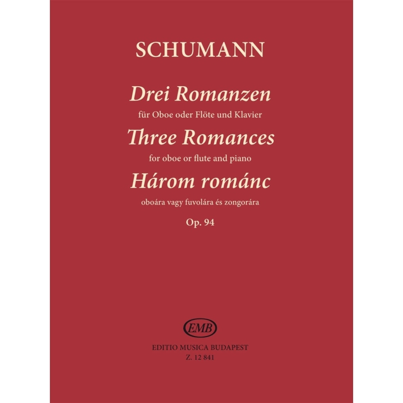 Schumann, Robert - Three Romances