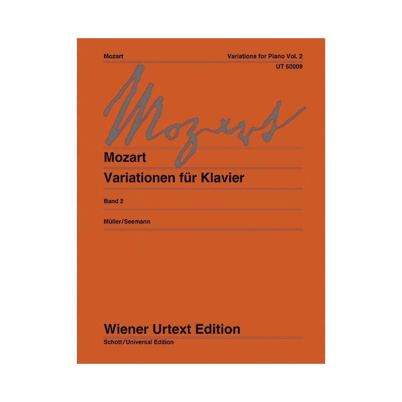 Mozart, Wolfgang Amadeus - Variations Vol. 2