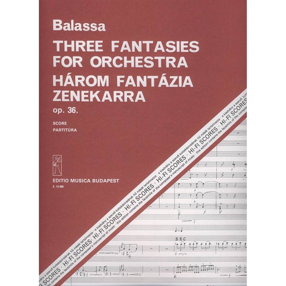 Balassa Sándor - Three Fantasies - for orchestra