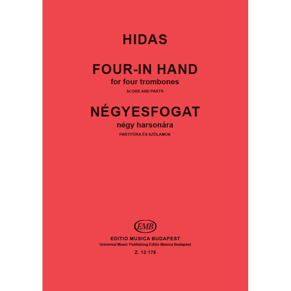 Hidas Frigyes - Four-in-hand - for four trombones