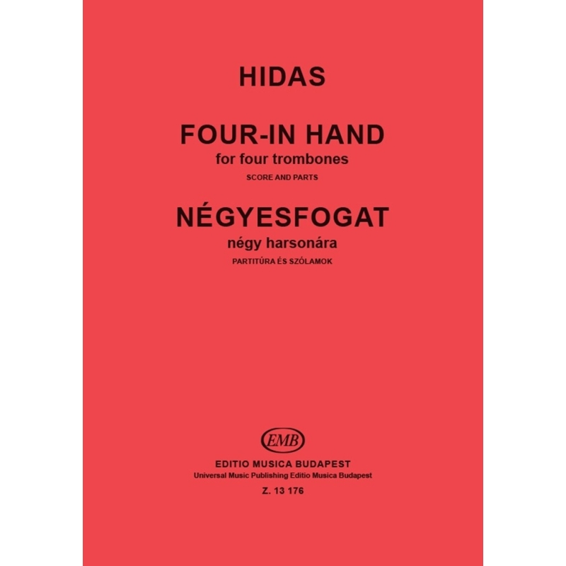 Hidas Frigyes - Four-in-hand - for four trombones