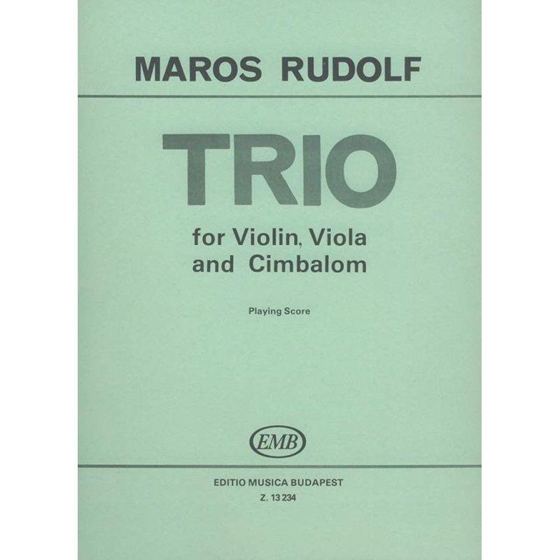 Maros Rudolf - Trio - for violin, viola and cimbalom