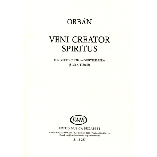 Orbán György - Veni Creator Spiritus