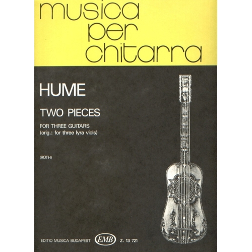 Hume, Tobias - Two Trios