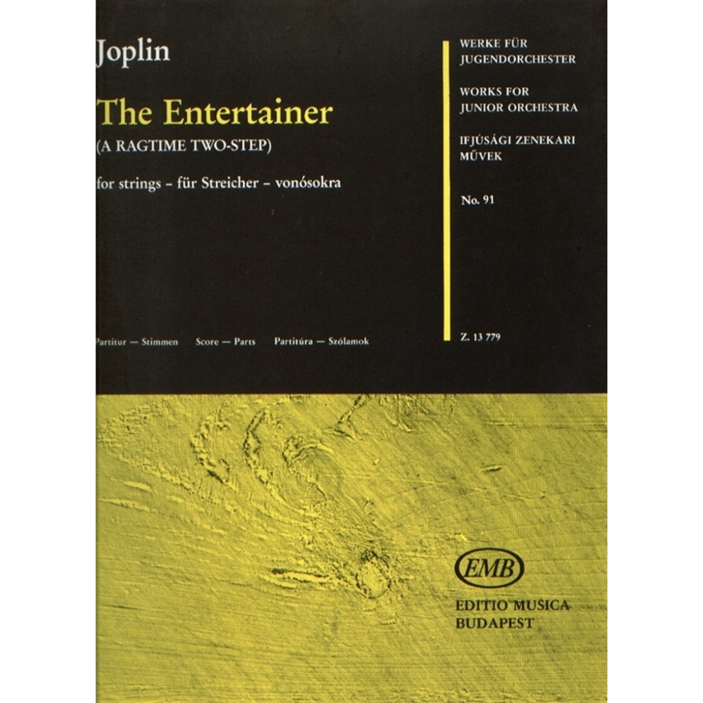 Joplin, Scott - The Entertainer - (A Ragtime Two-Step) for strings